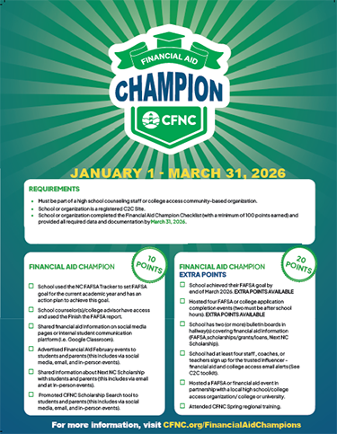 FAFSA Champion Checklist Img