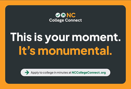 NC College Connect Postcard Front