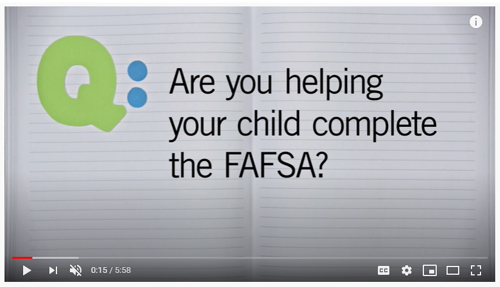 FAFSA and FSA ID Tips for Parents